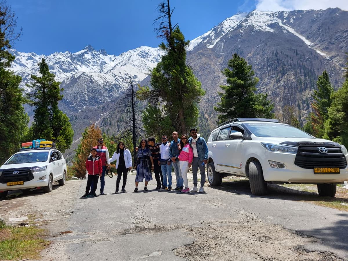 Happy traveler in Himachal 1